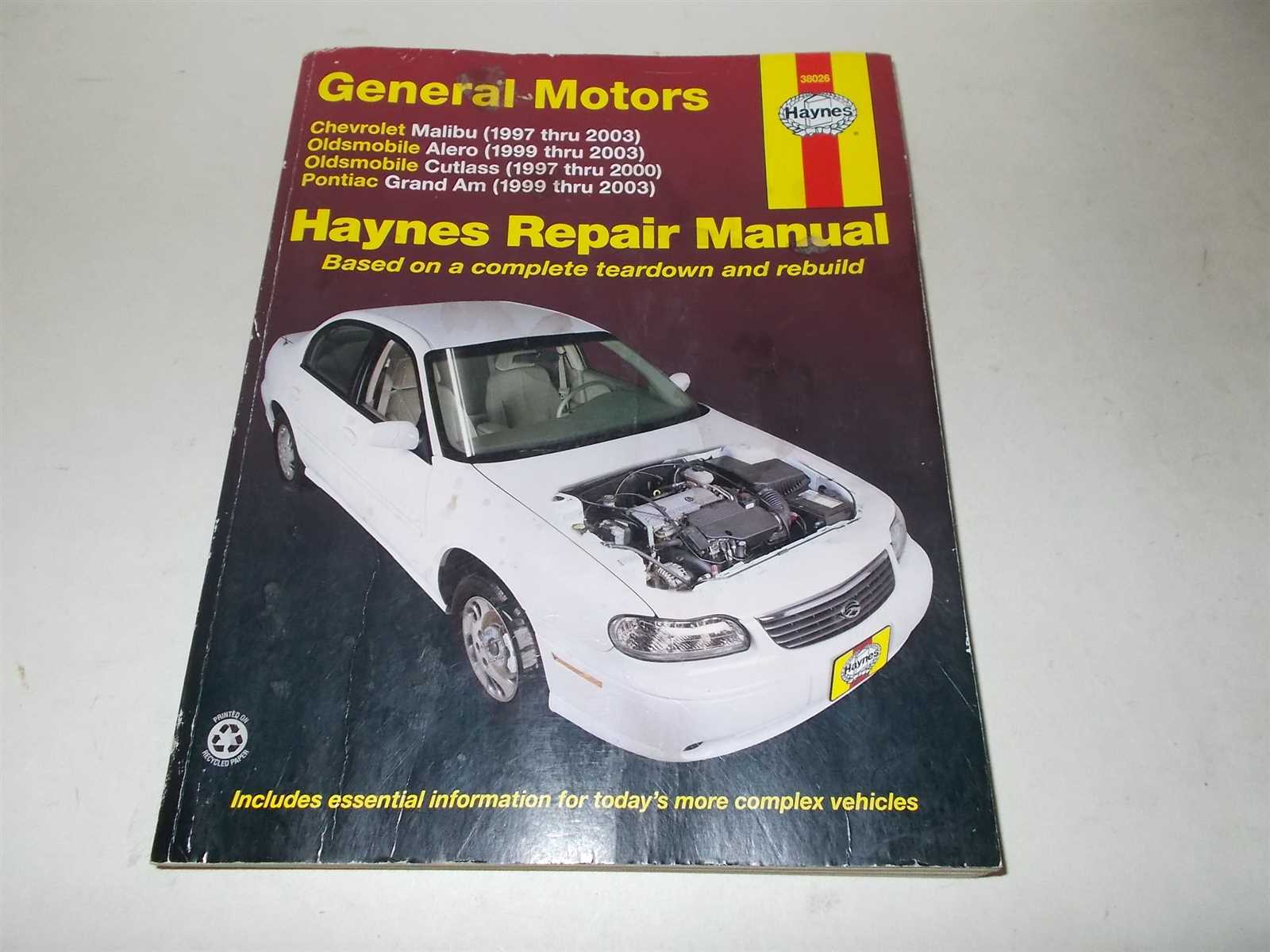 2000 pontiac grand am repair manual