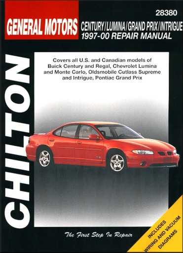 2000 pontiac grand am repair manual