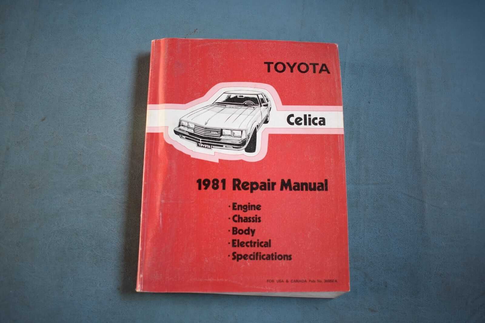 2000 toyota celica gt repair manual