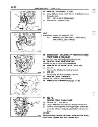 2000 toyota celica repair manual