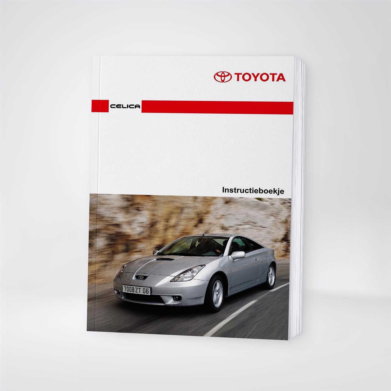 2000 toyota celica repair manual