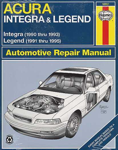 2001 acura integra repair manual