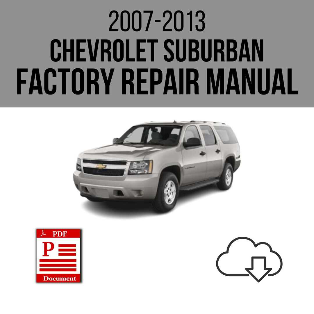 2001 chevrolet suburban repair manual