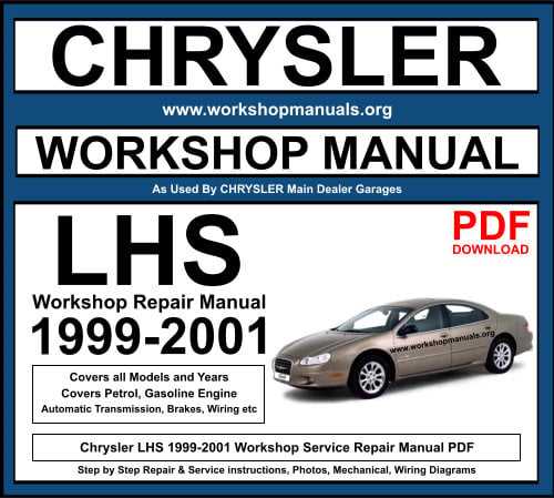 2001 chrysler sebring repair manual