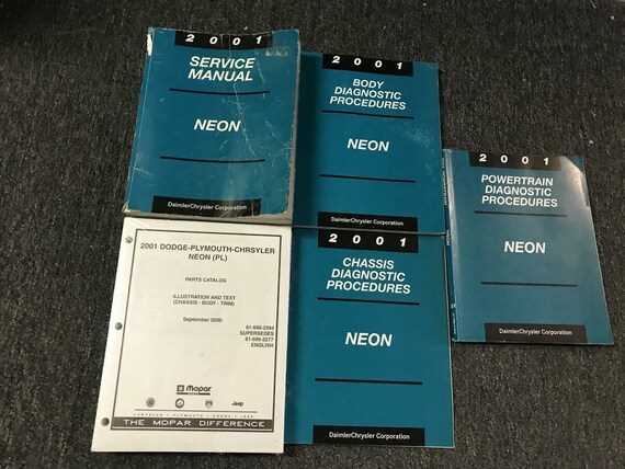 2001 dodge neon repair manual