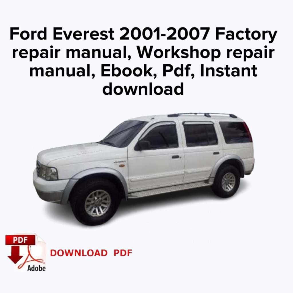 2001 ford excursion repair manual