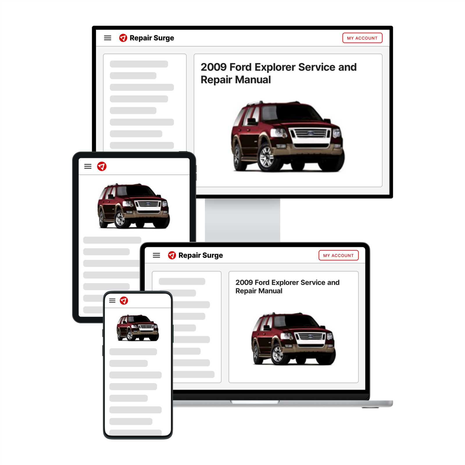 2001 ford explorer repair manual