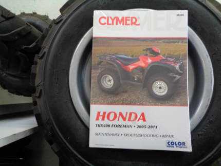 2001 honda foreman 450 repair manual