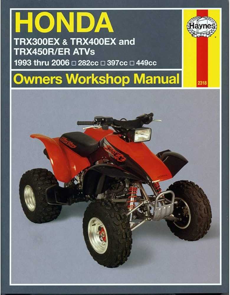 2001 honda foreman 450 repair manual