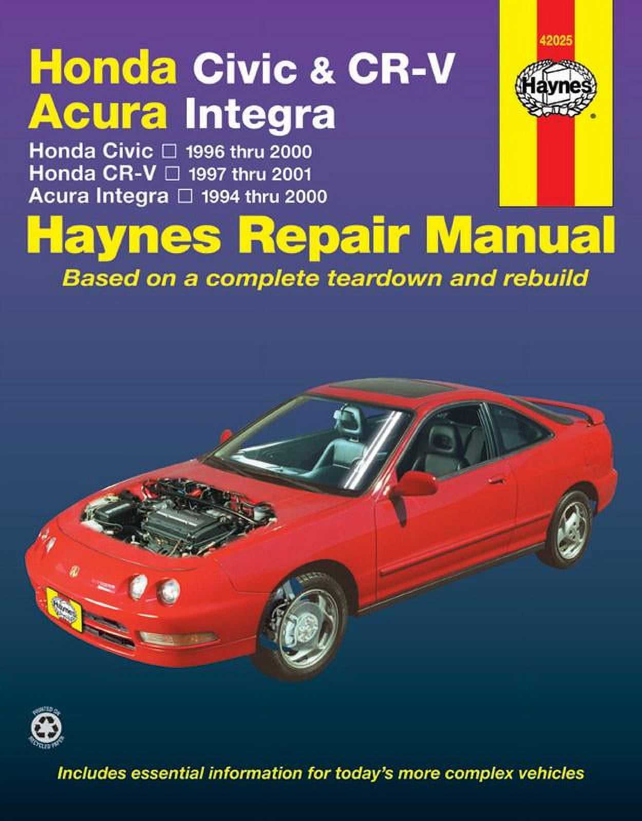2001 honda prelude repair manual