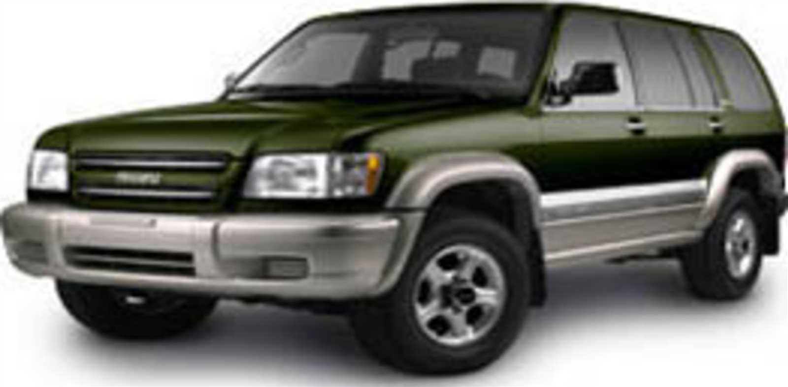 2001 isuzu trooper repair manual