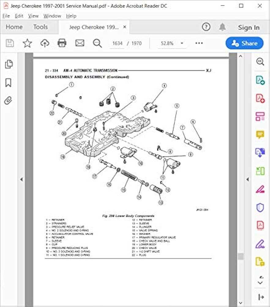 2001 jeep cherokee repair manual