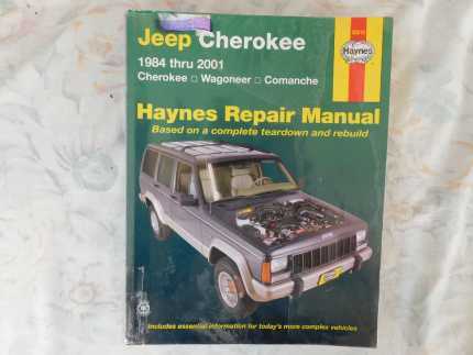 2001 jeep cherokee repair manual