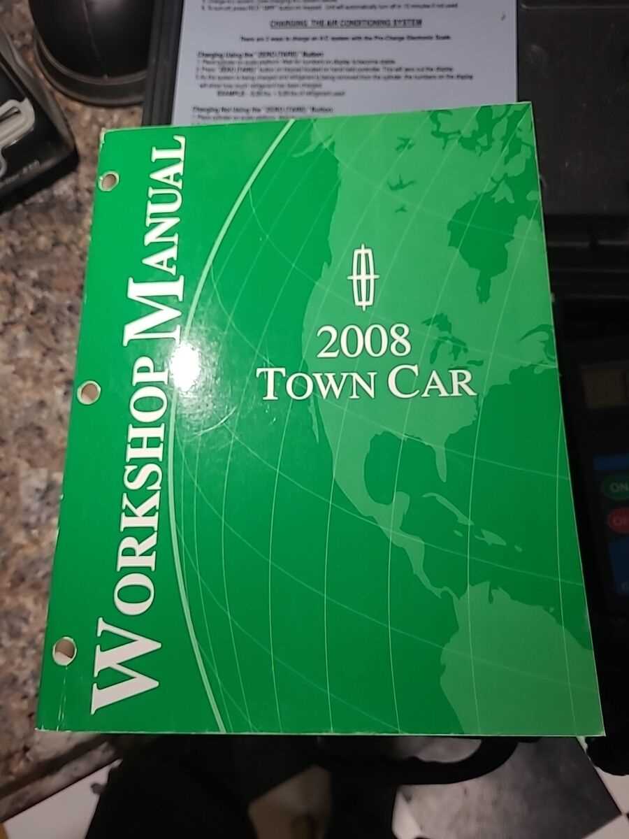 2001 lincoln continental repair manual