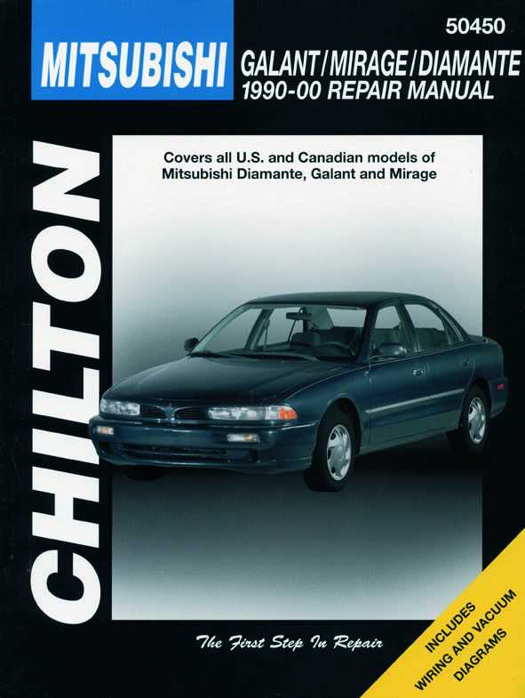 2001 mitsubishi mirage repair manual