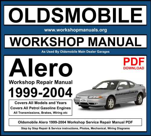 2001 oldsmobile intrigue repair manual