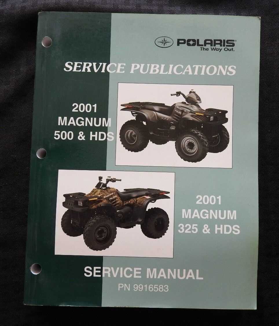 2001 polaris sportsman 500 repair manual