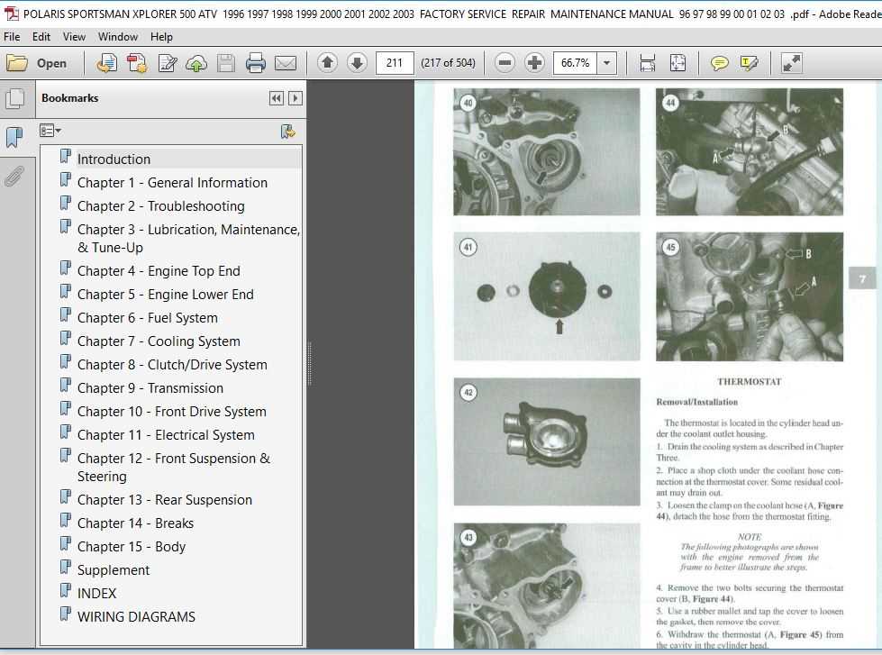 2001 polaris sportsman 500 repair manual