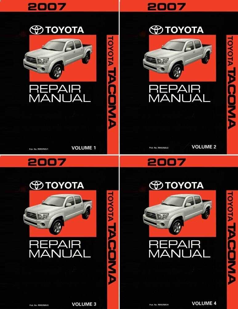 2001 tacoma repair manual