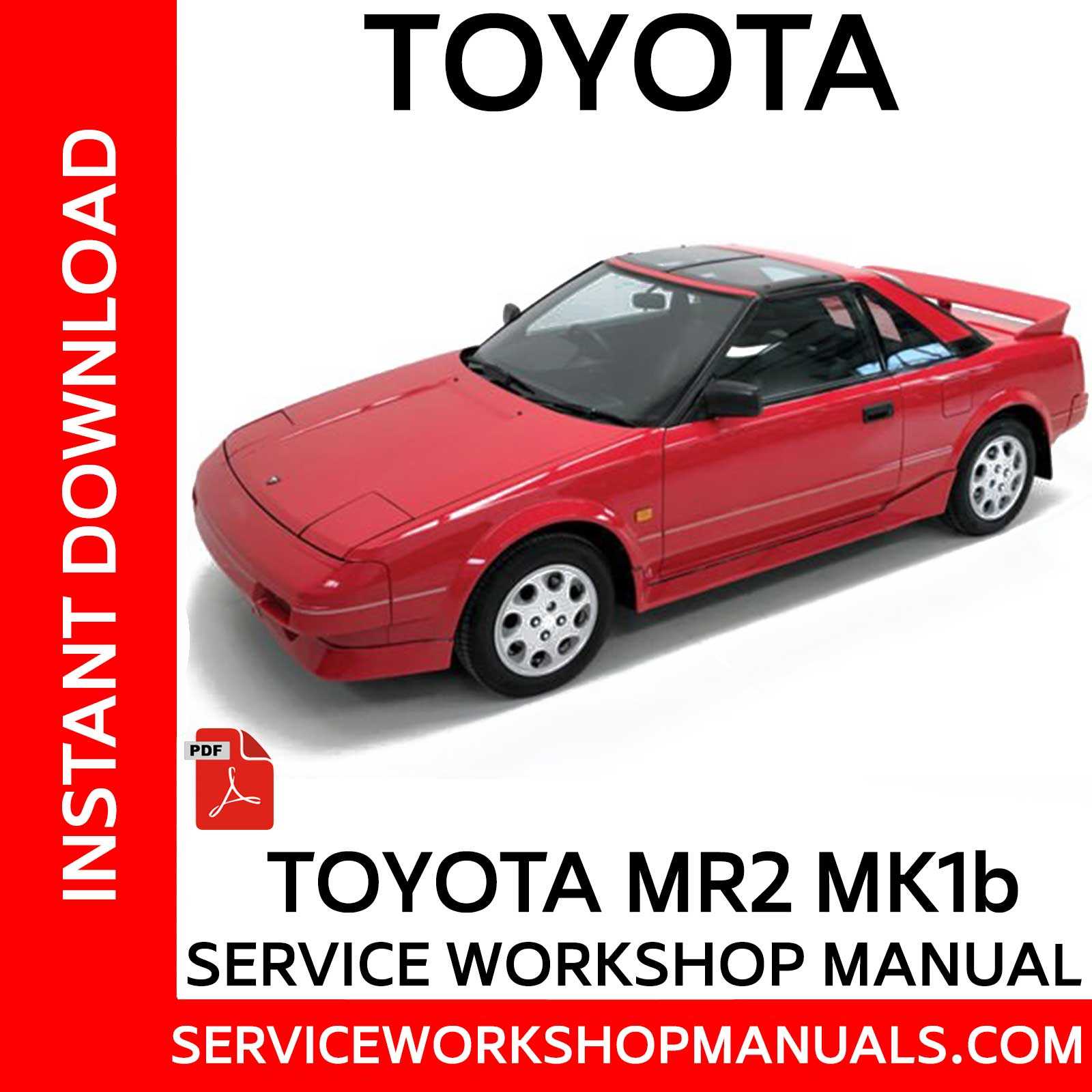 2001 toyota mr2 spyder repair manual