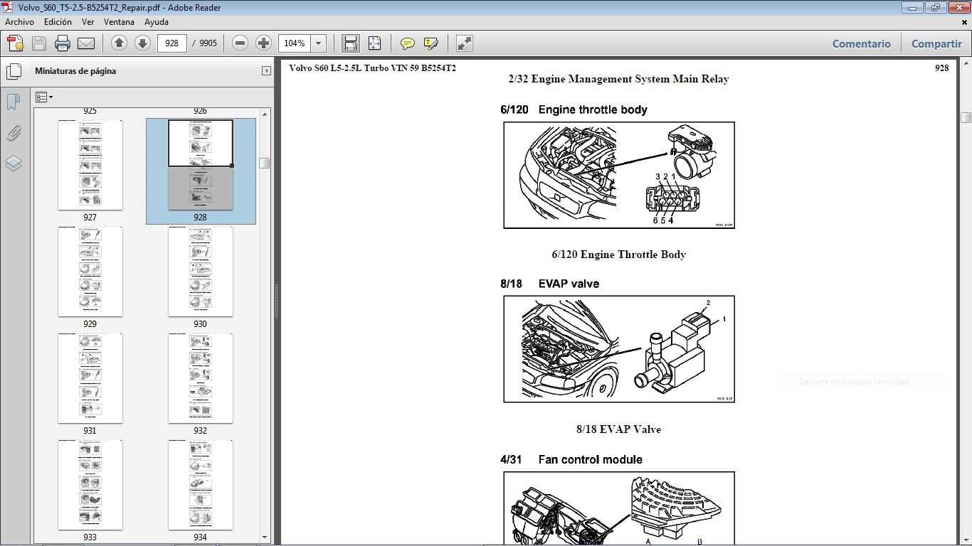 2001 volvo s60 repair manual