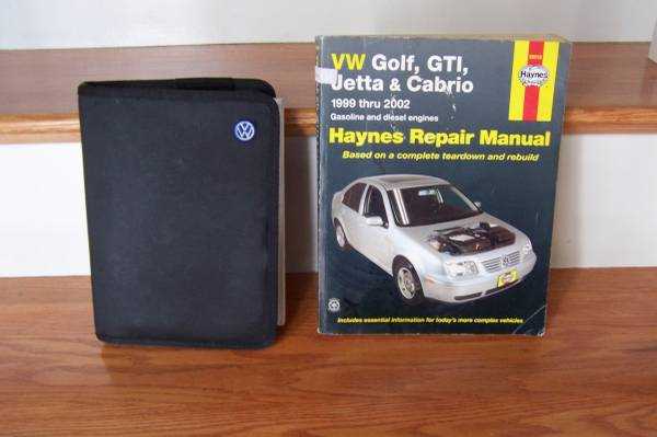 2001 vw cabrio repair manual