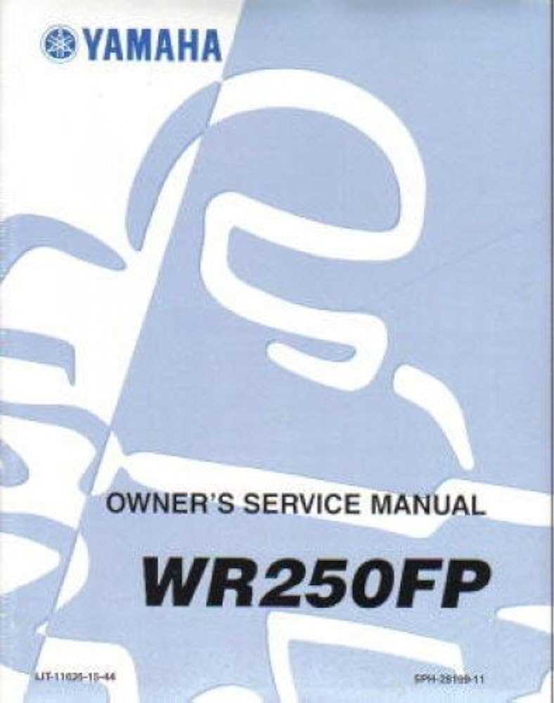 2001 yz250 repair manual