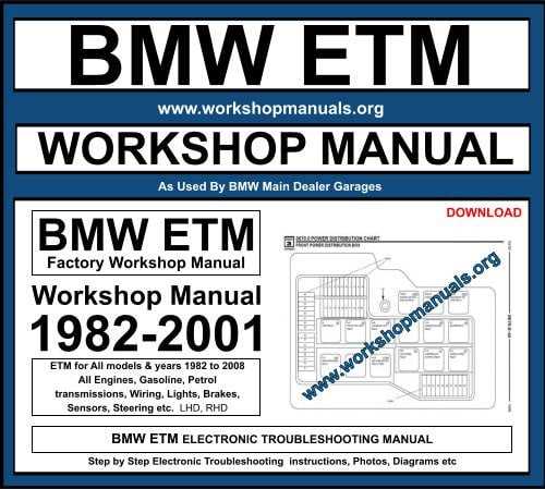 2001 bmw repair manual