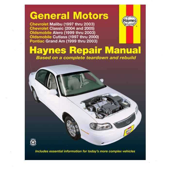 2001 chevrolet malibu repair manual