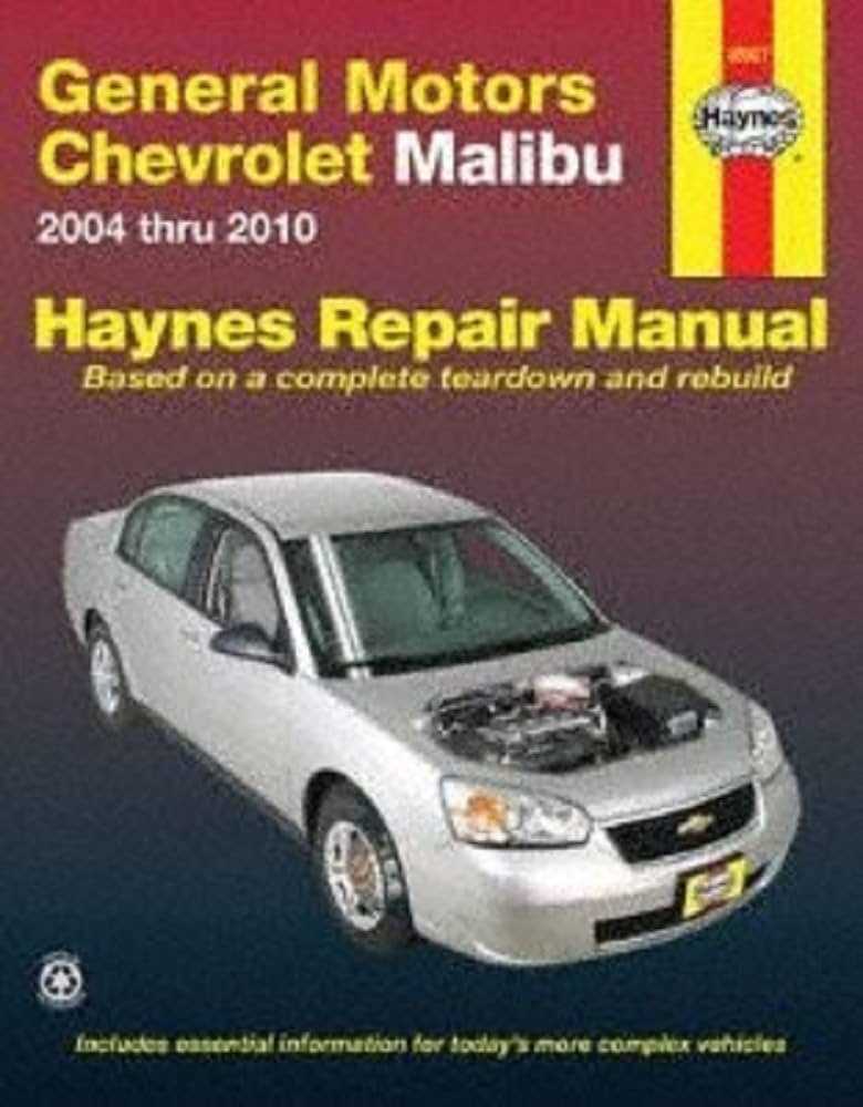 2001 chevrolet malibu repair manual