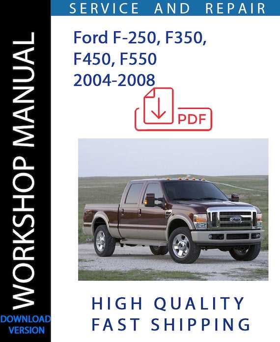 2001 f250 repair manual