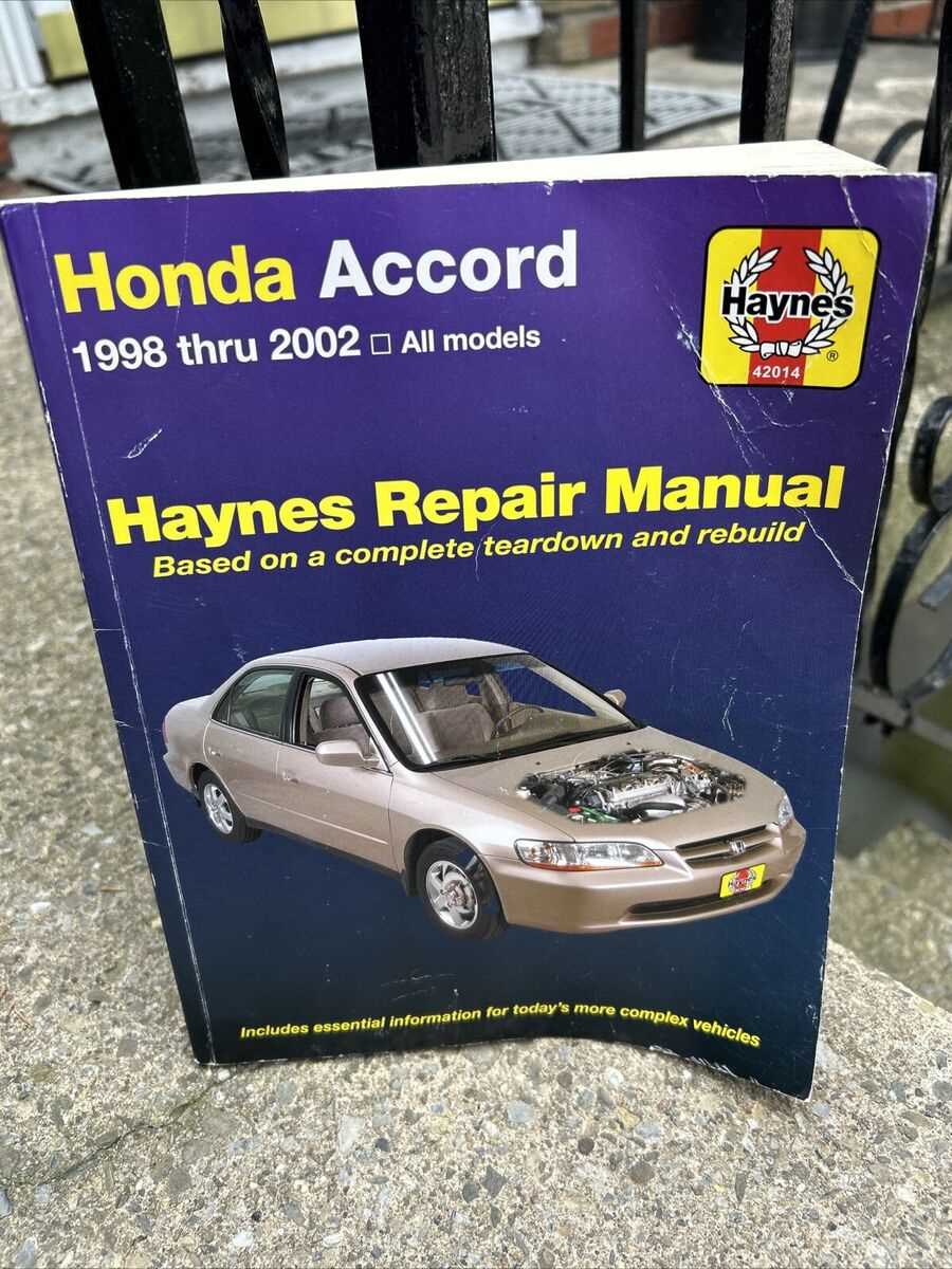 2001 honda accord repair manual