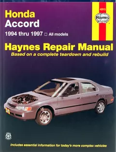 2001 honda accord repair manual