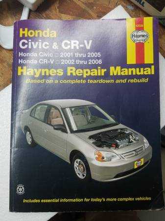 2001 honda civic repair manual