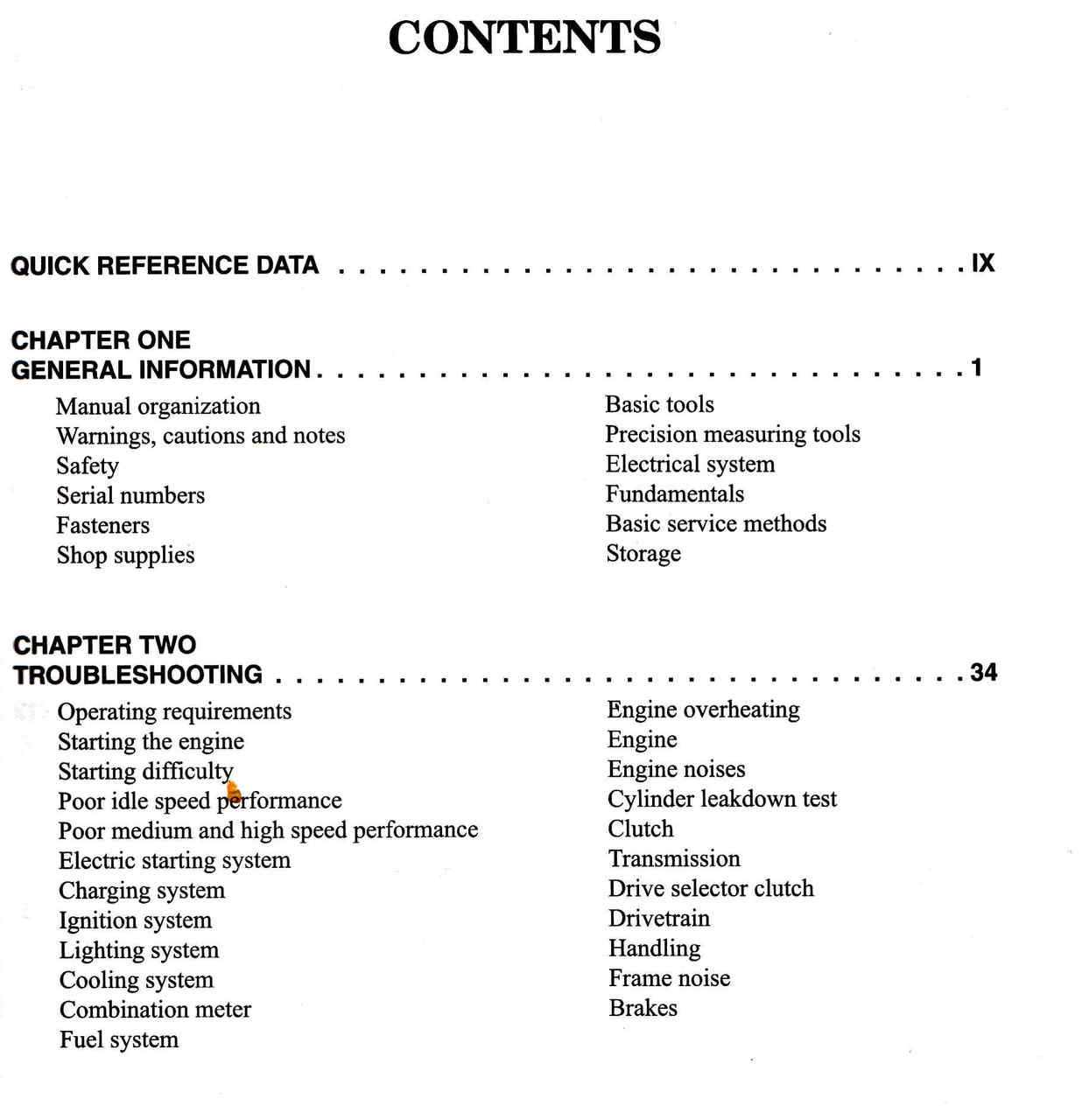 2001 honda foreman 450 es repair manual