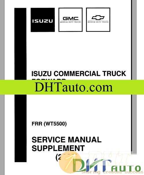 2001 isuzu rodeo repair manual