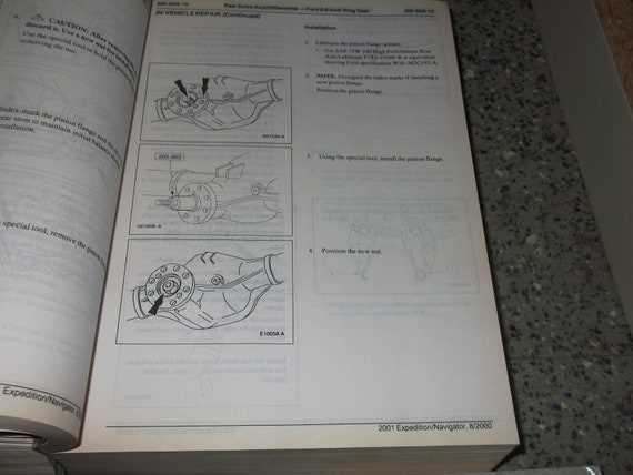 2001 lincoln navigator repair manual