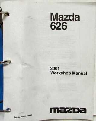 2001 mazda 626 repair manual