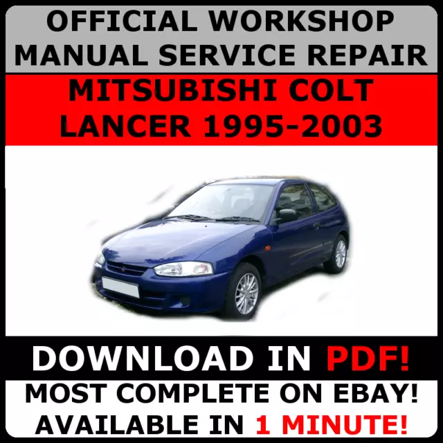 2001 mitsubishi mirage repair manual