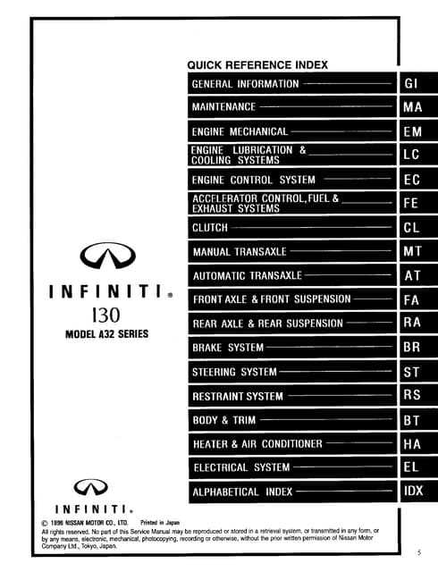 2001 nissan sentra repair manual