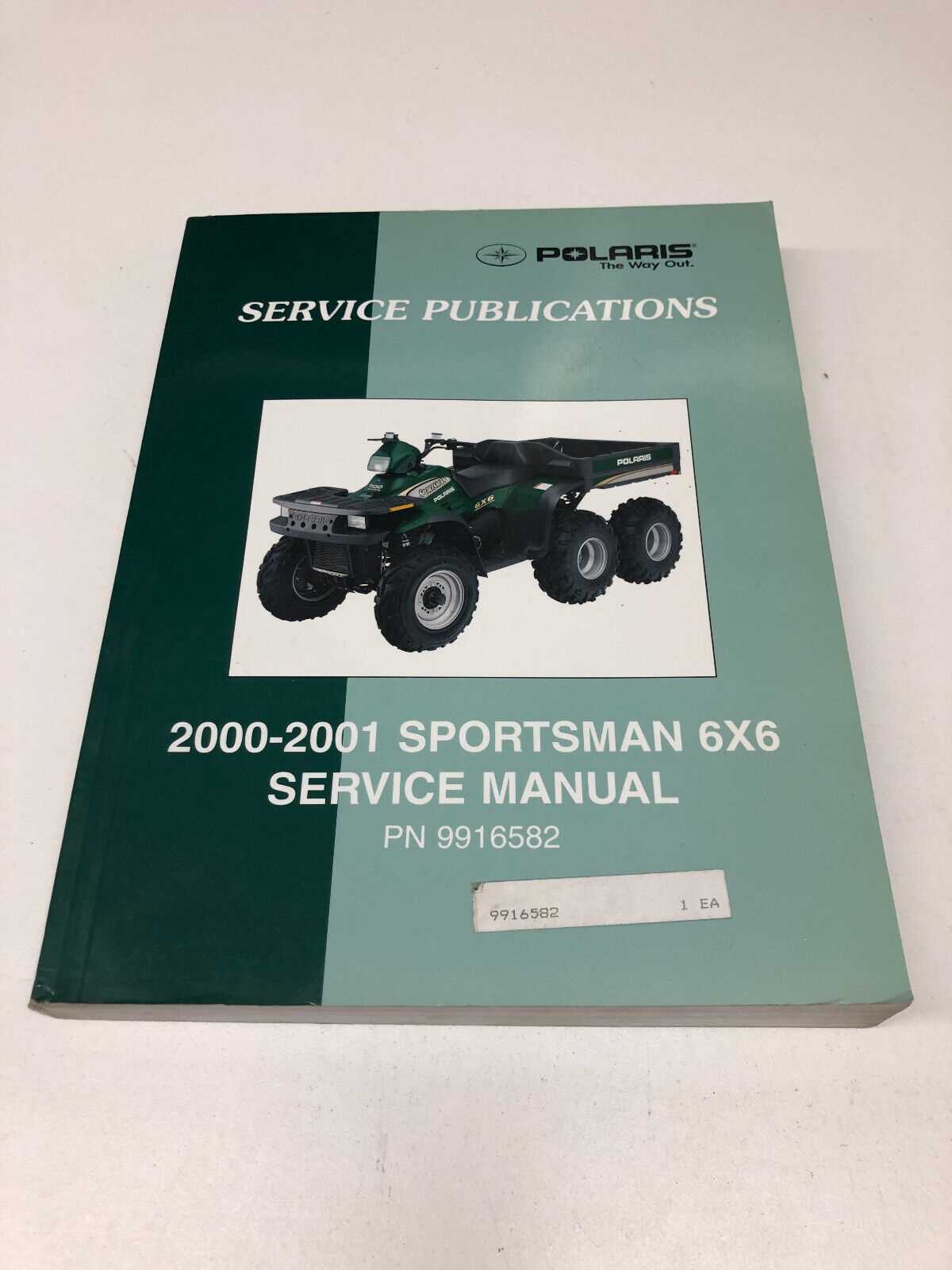 2001 polaris sportsman 500 repair manual