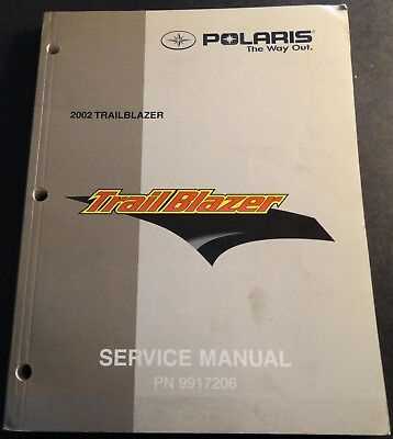 2001 polaris trailblazer 250 repair manual