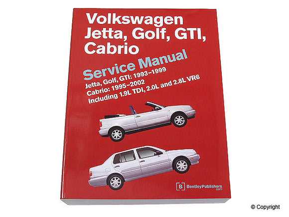 2001 vw cabrio repair manual