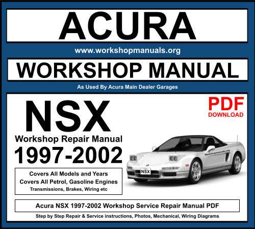 2002 acura tl repair manual