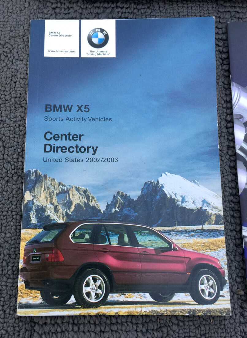 2002 bmw x5 repair manual