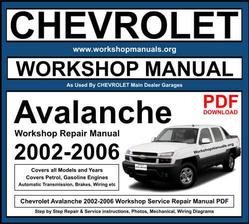 2002 chevy silverado repair manual