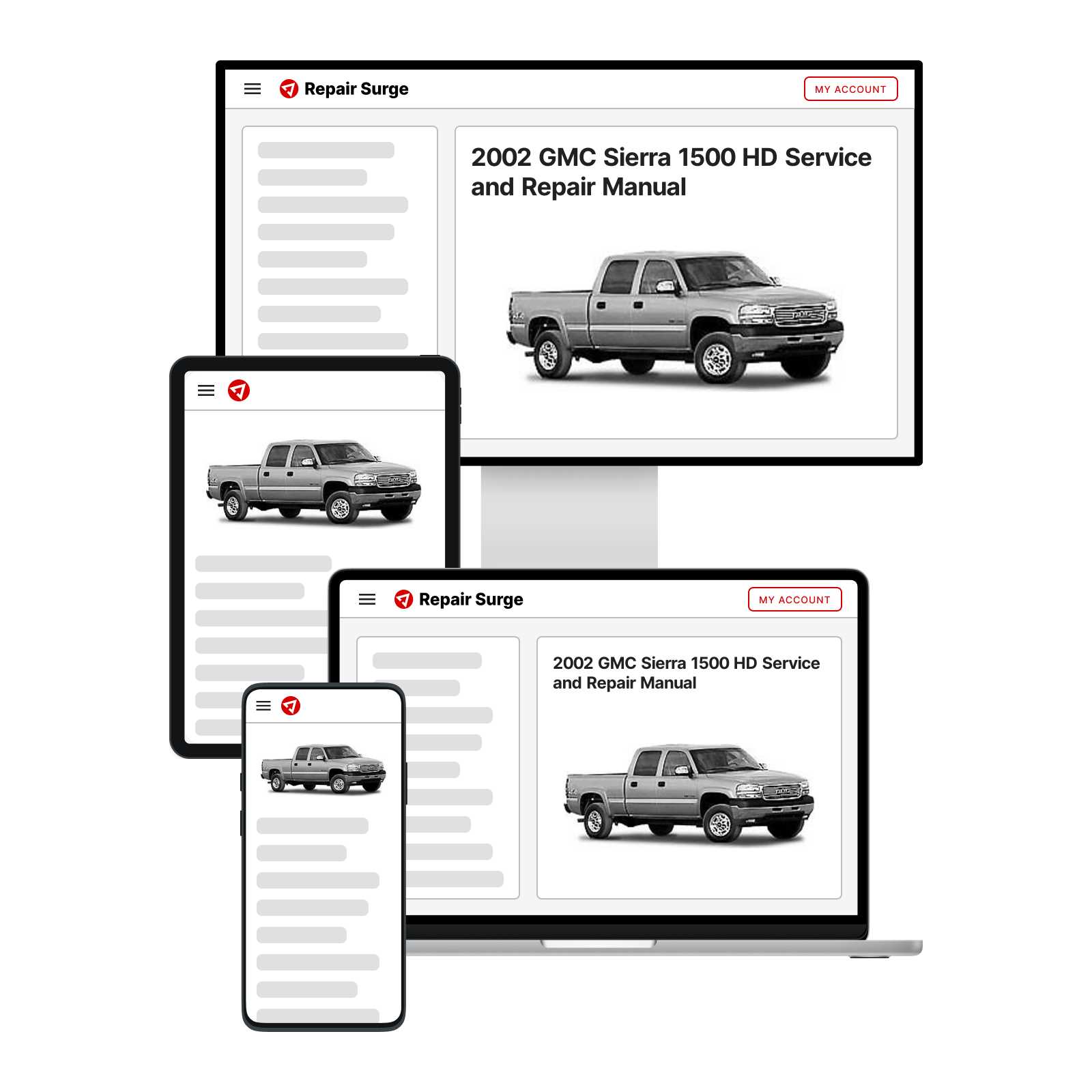 2002 gmc sierra repair manual