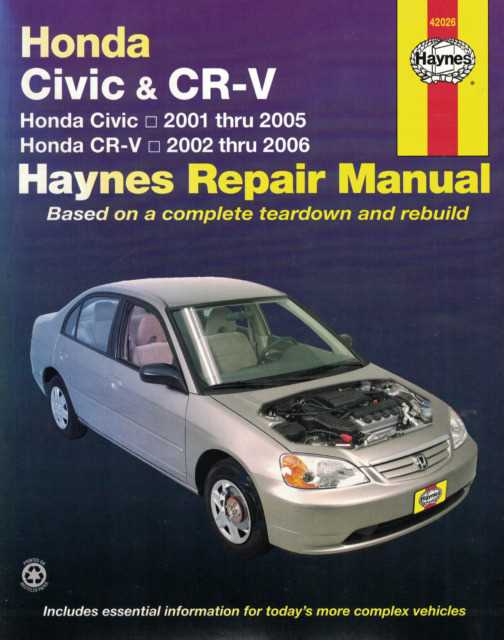 2002 honda civic lx repair manual