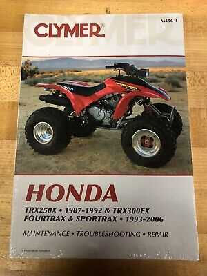 2002 honda trx300ex repair manual