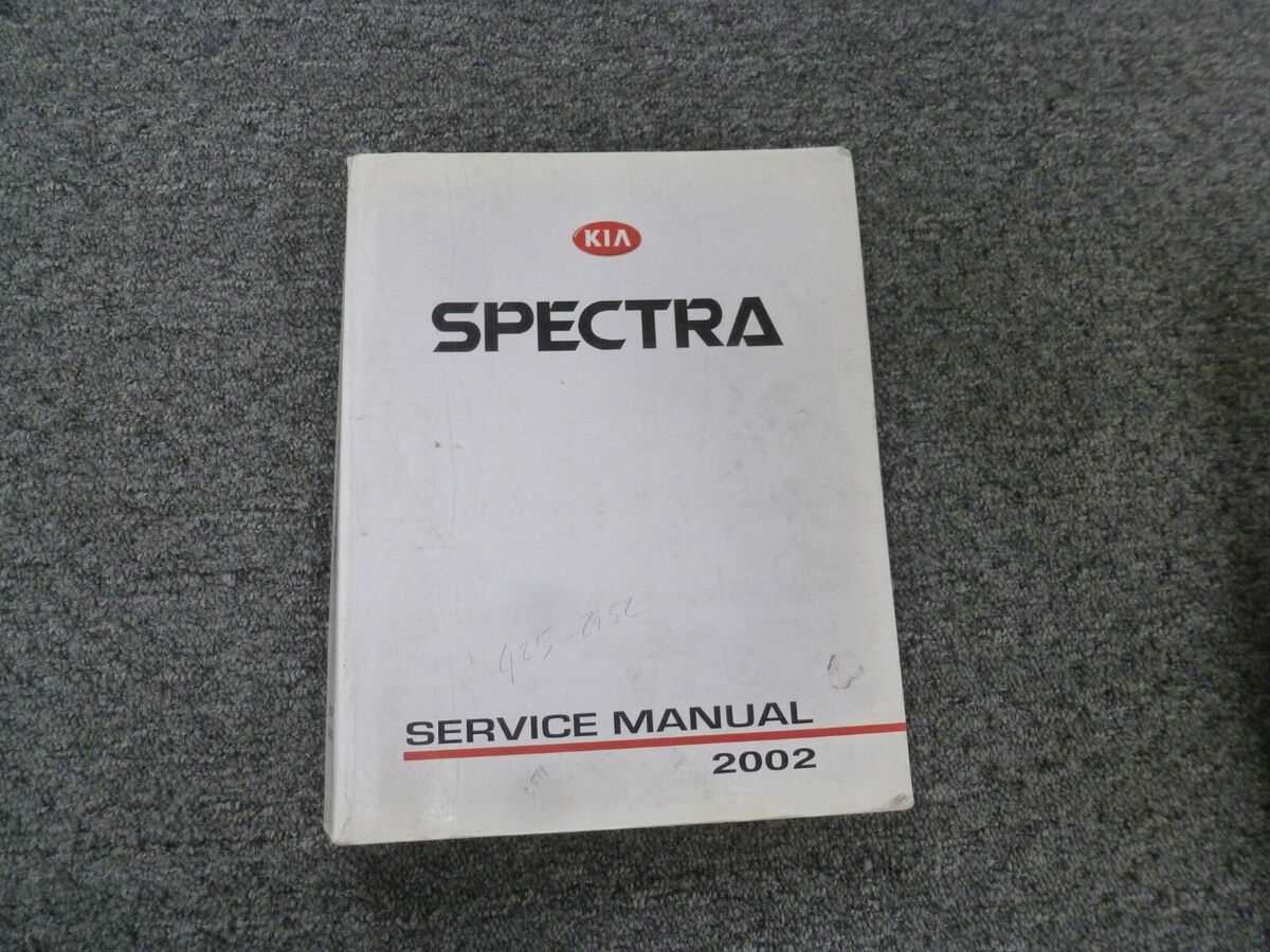 2002 kia spectra repair manual